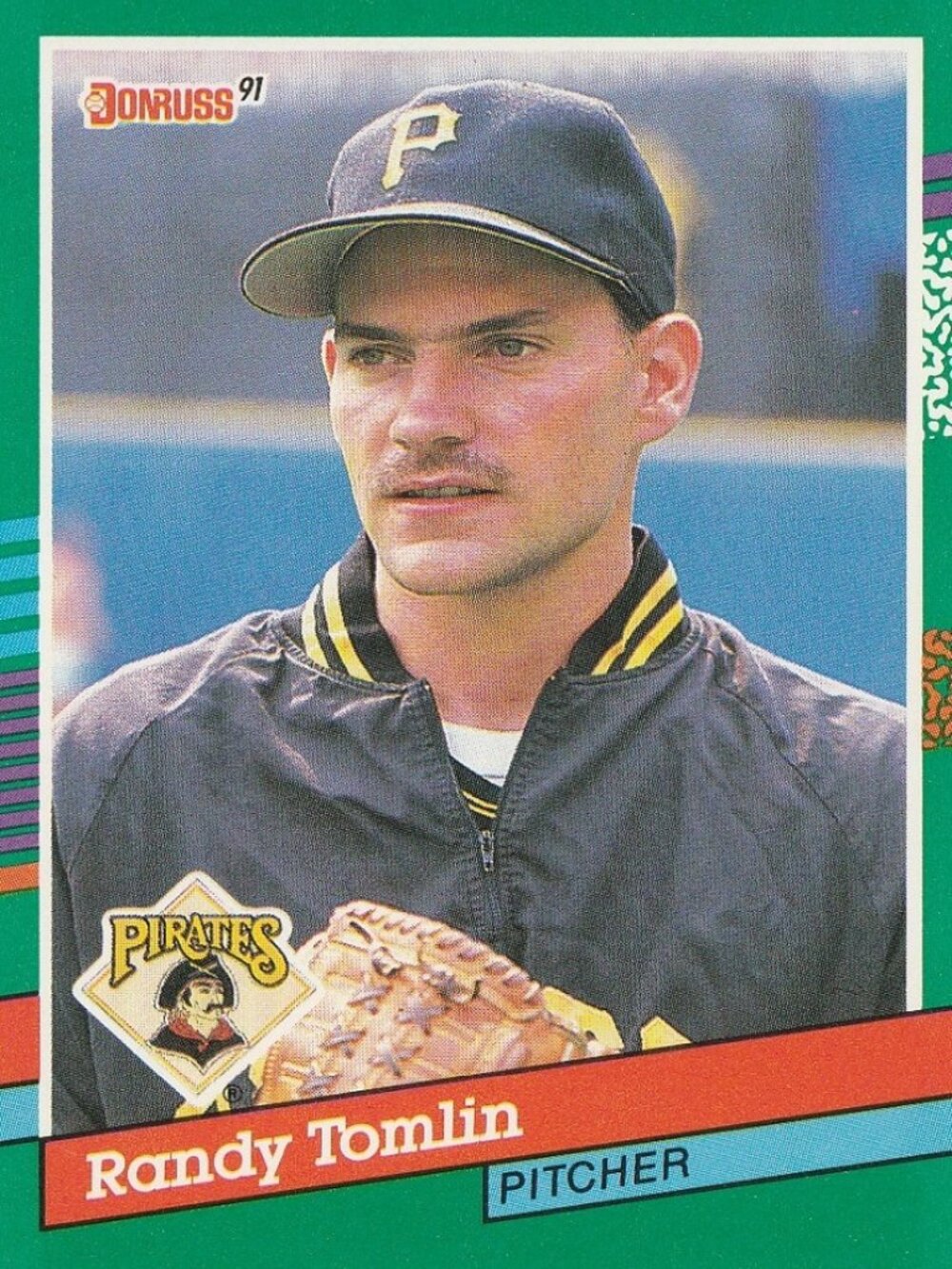 Randy Tomlin - Donruss 91 MLB Baseball Card